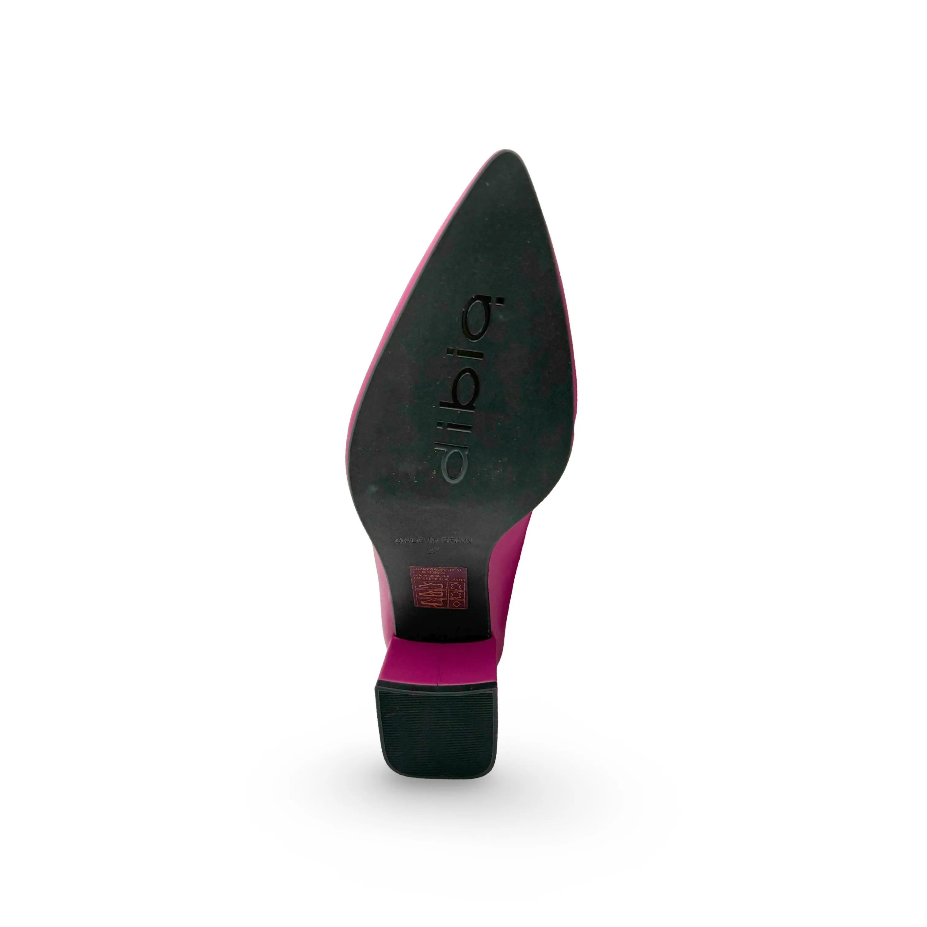 11079 Pink Leather Pump