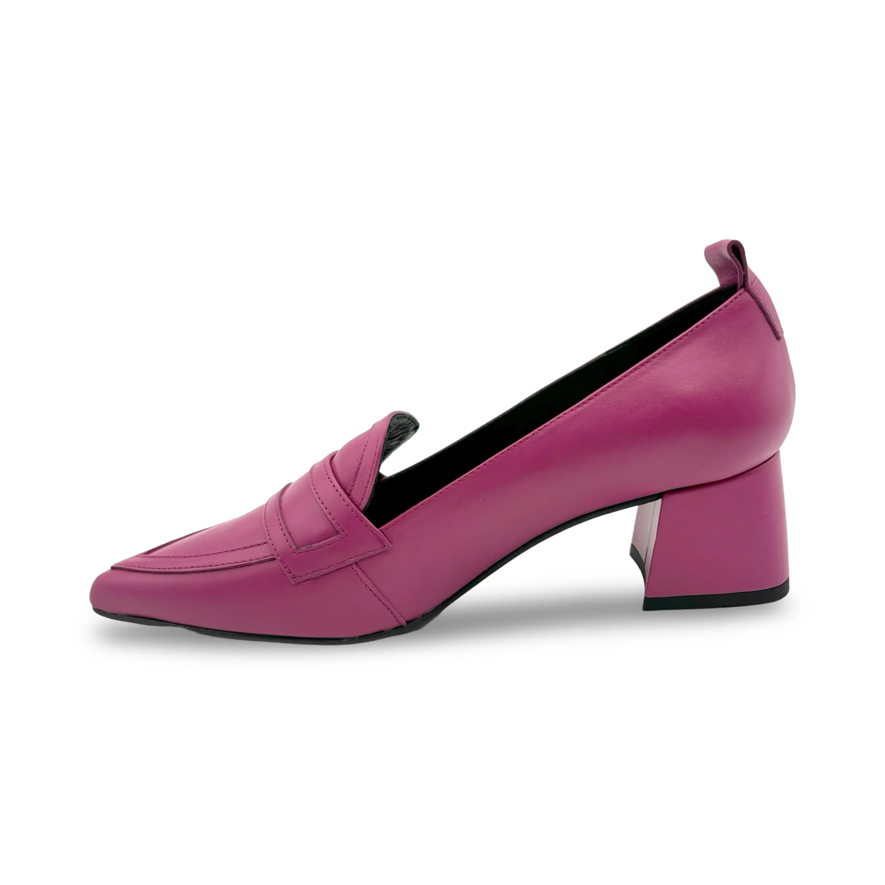 11079 Pink Leather Pump