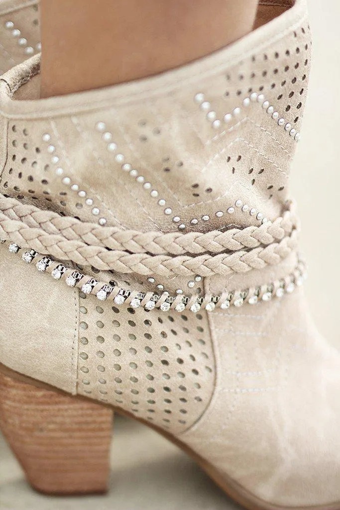 Adylene Beige Booties