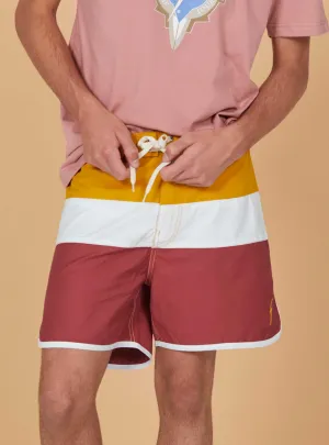 BOARDSHORTS WITH COLOR BLOCK