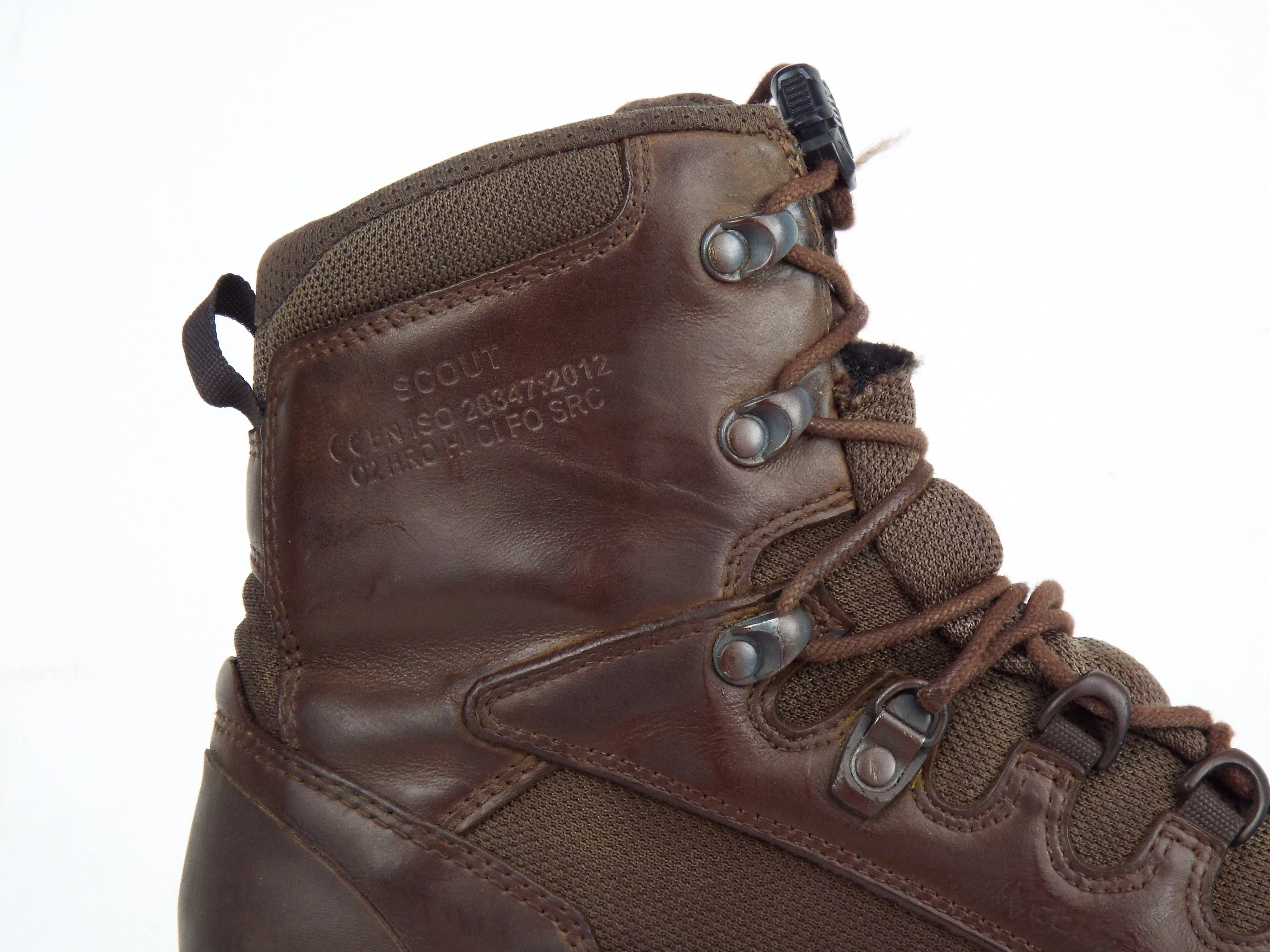 British/Dutch Army Brown Boots – Haix "Scout" (Standard or Gore-Tex linings)