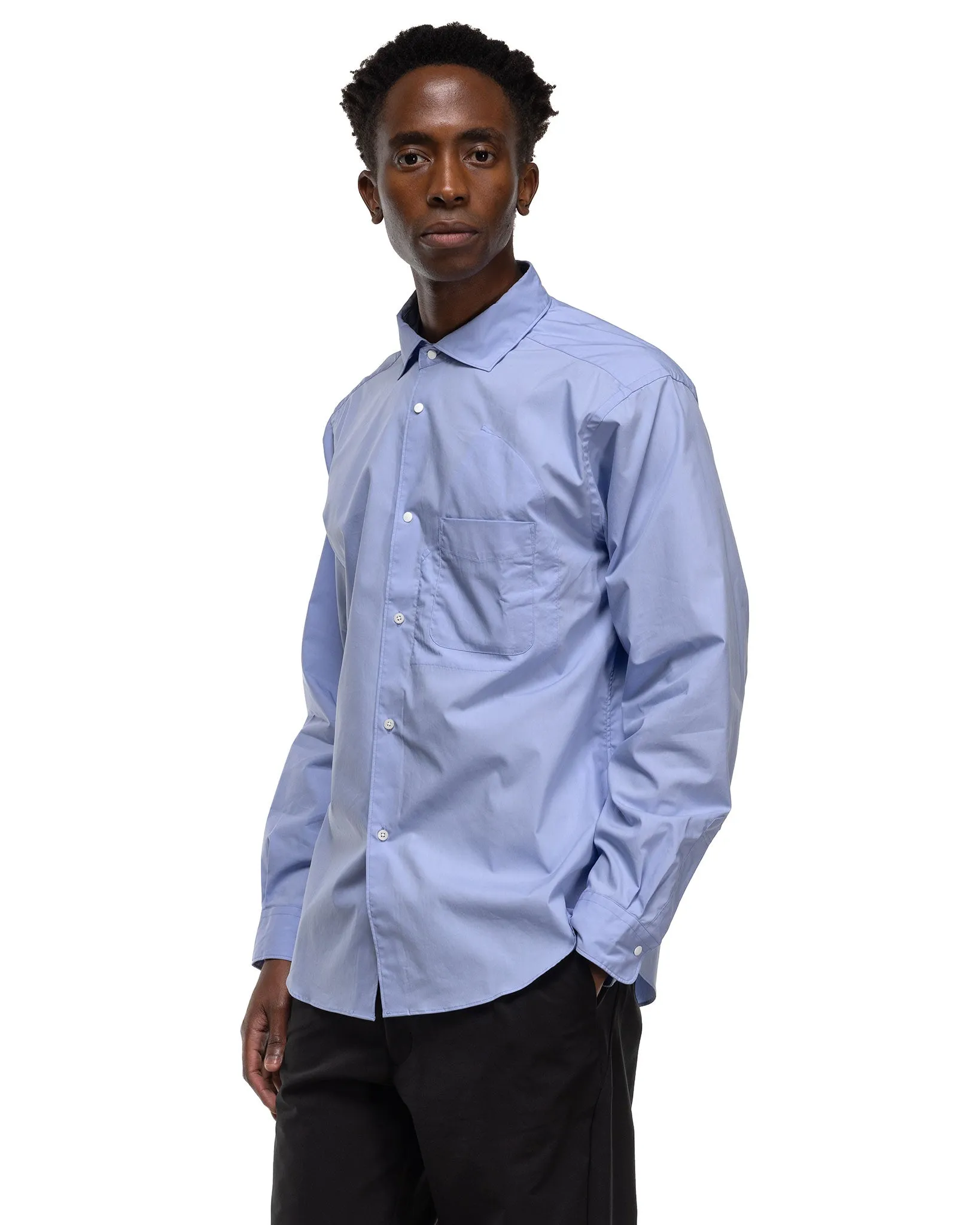 Comfortable Shirt Saxe