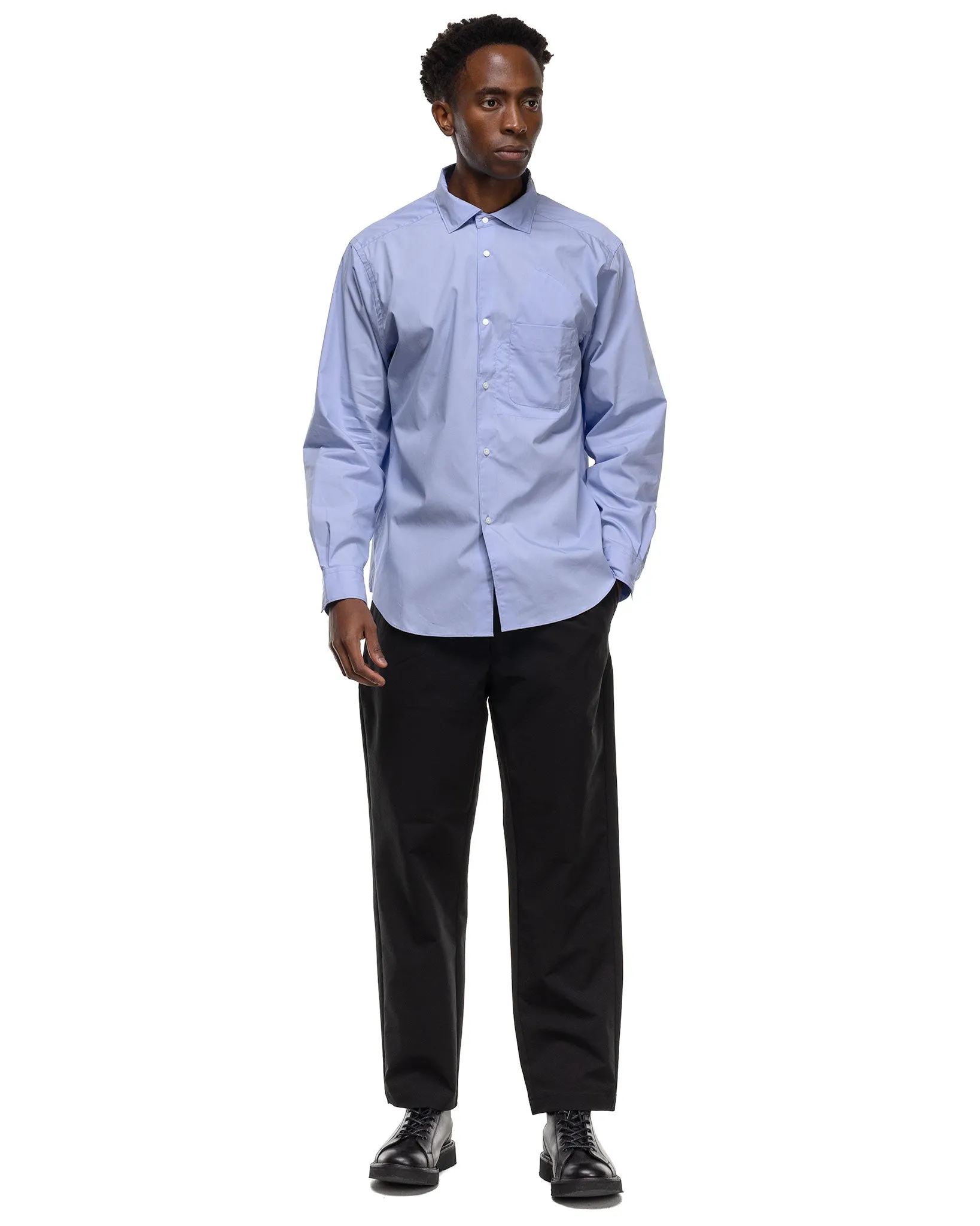 Comfortable Shirt Saxe