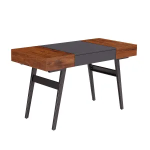 Expandable Modern Desk with Storage