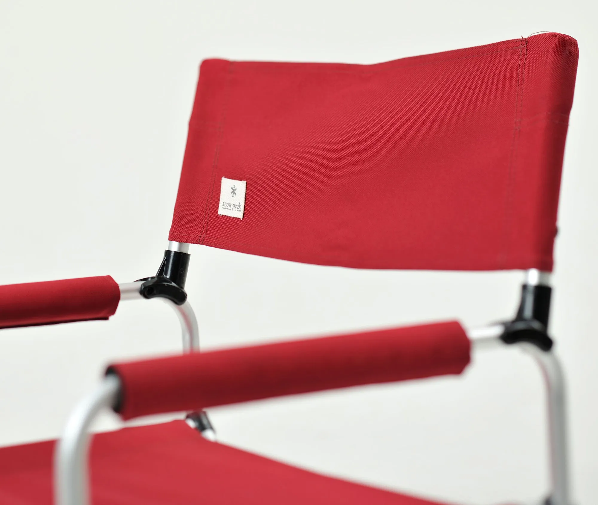Folding Wide Chair - Red