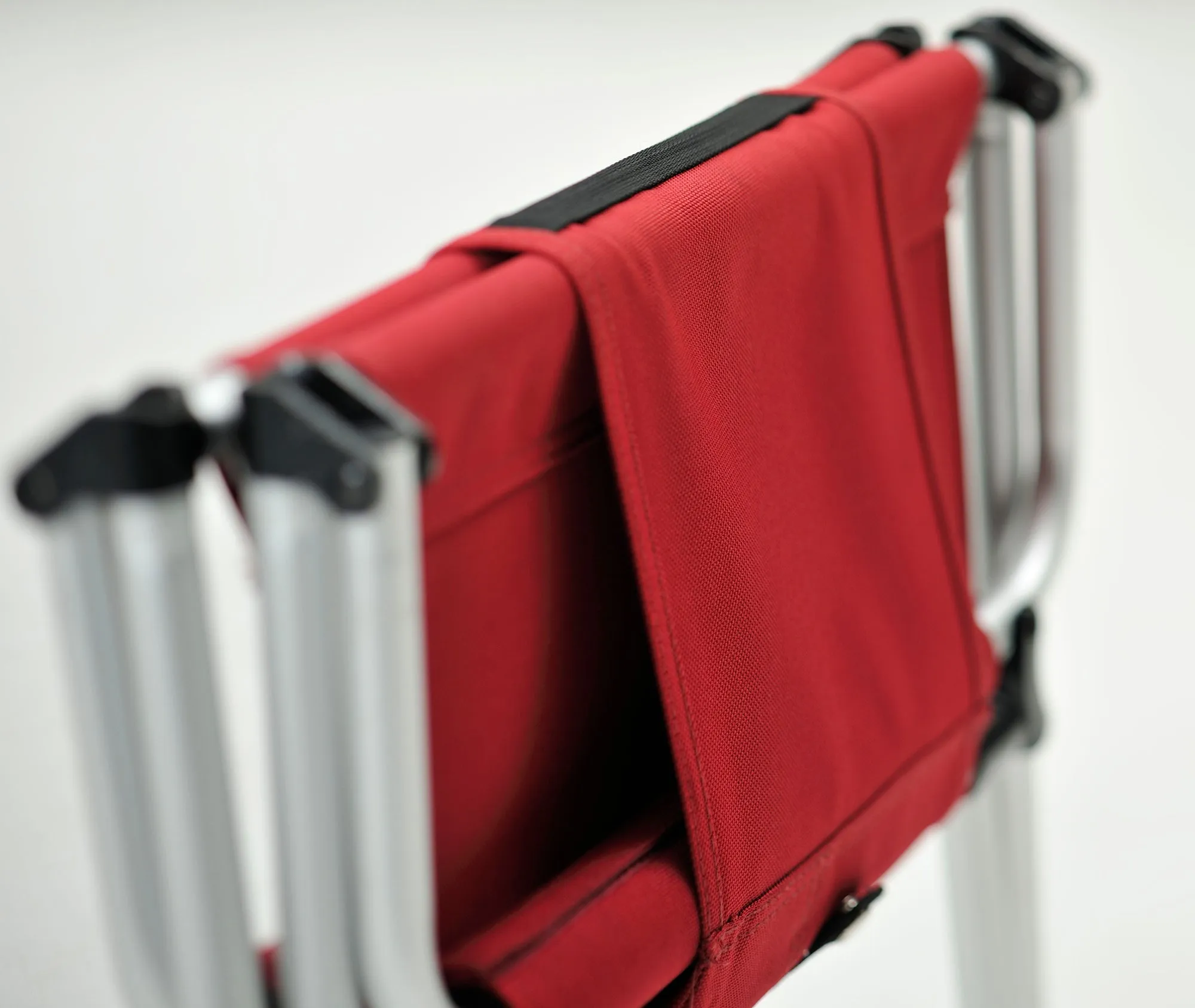 Folding Wide Chair - Red
