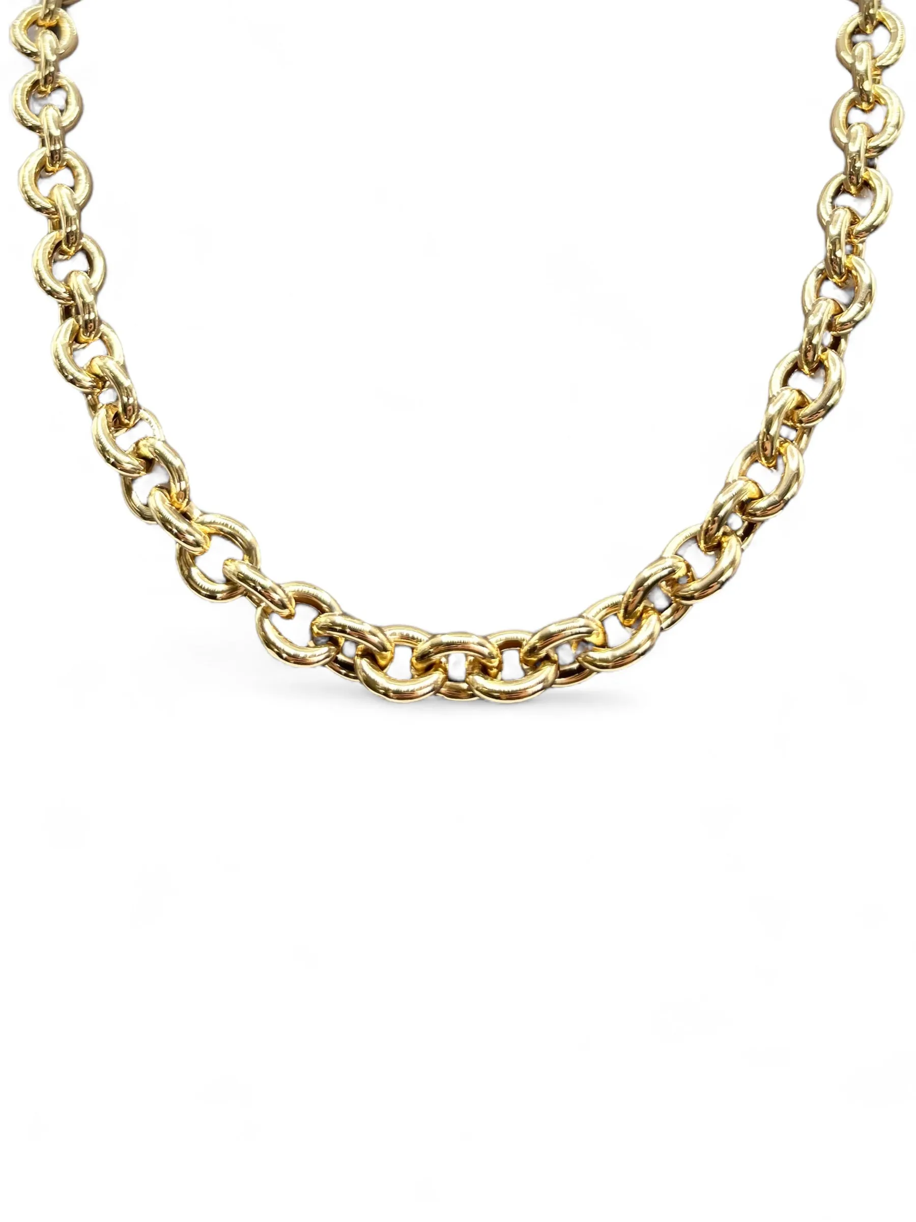 GOLD CHOCKER NECKLACE