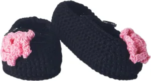 Jefferies Socks Baby-Girls Infant Flower Mary Jane Bootie
