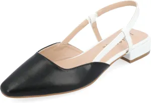 Journee Collection Womens Paislee Pointed Toe Slingback Slingback Sandals