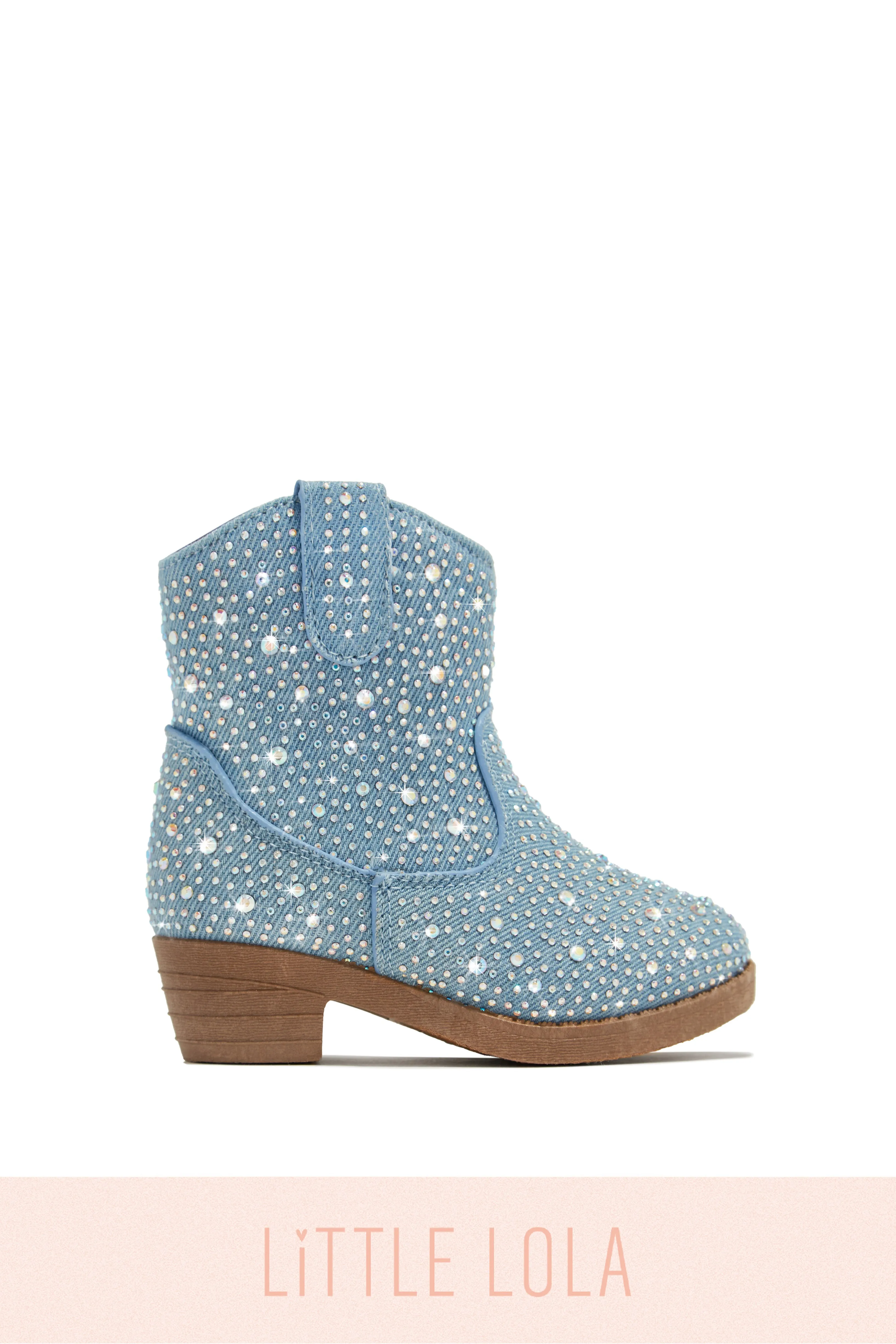 Kaleen Kids Embellished Cowgirl Boots - Red