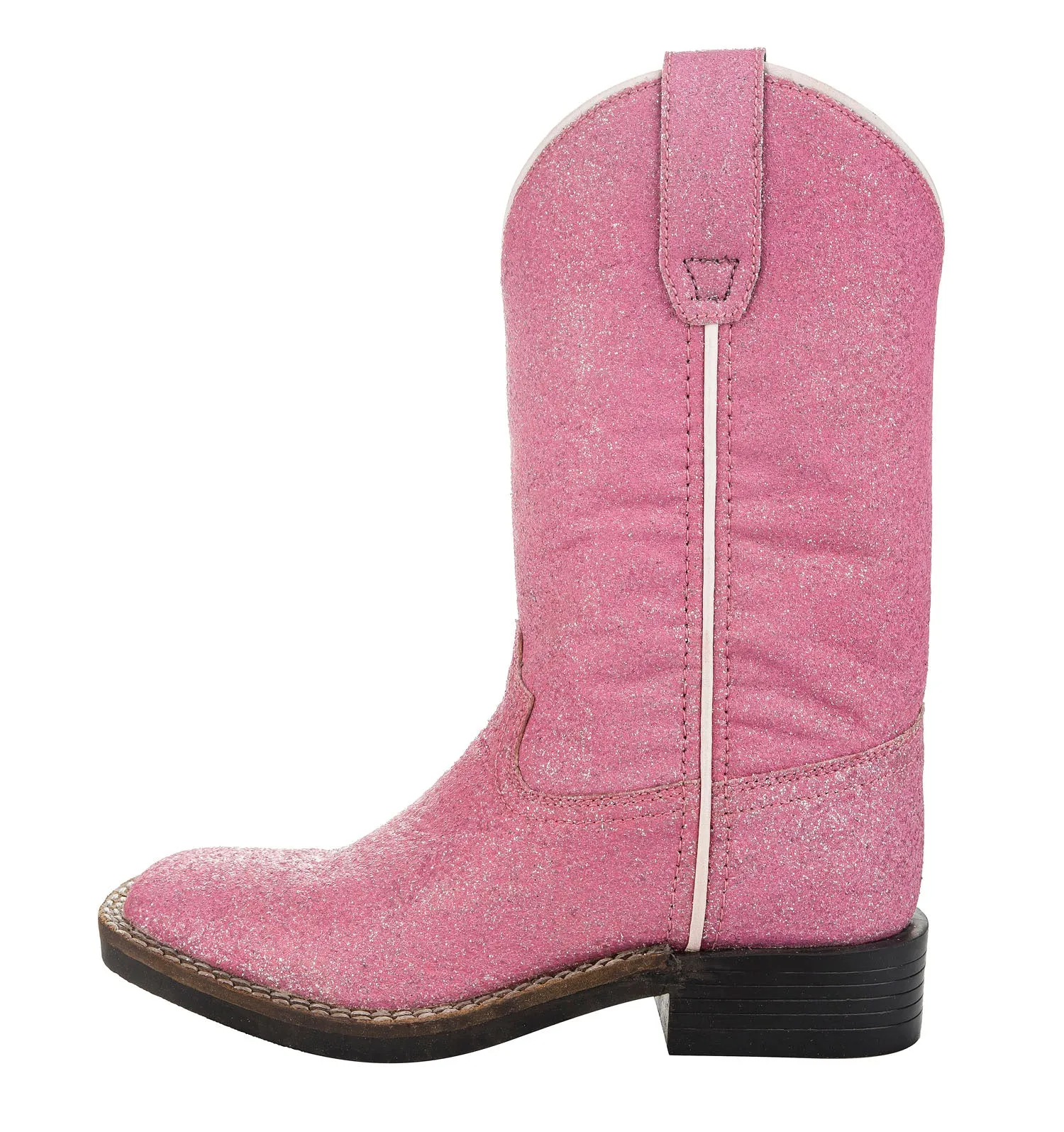 TuffRider Children's Pink Glitter Western Boot