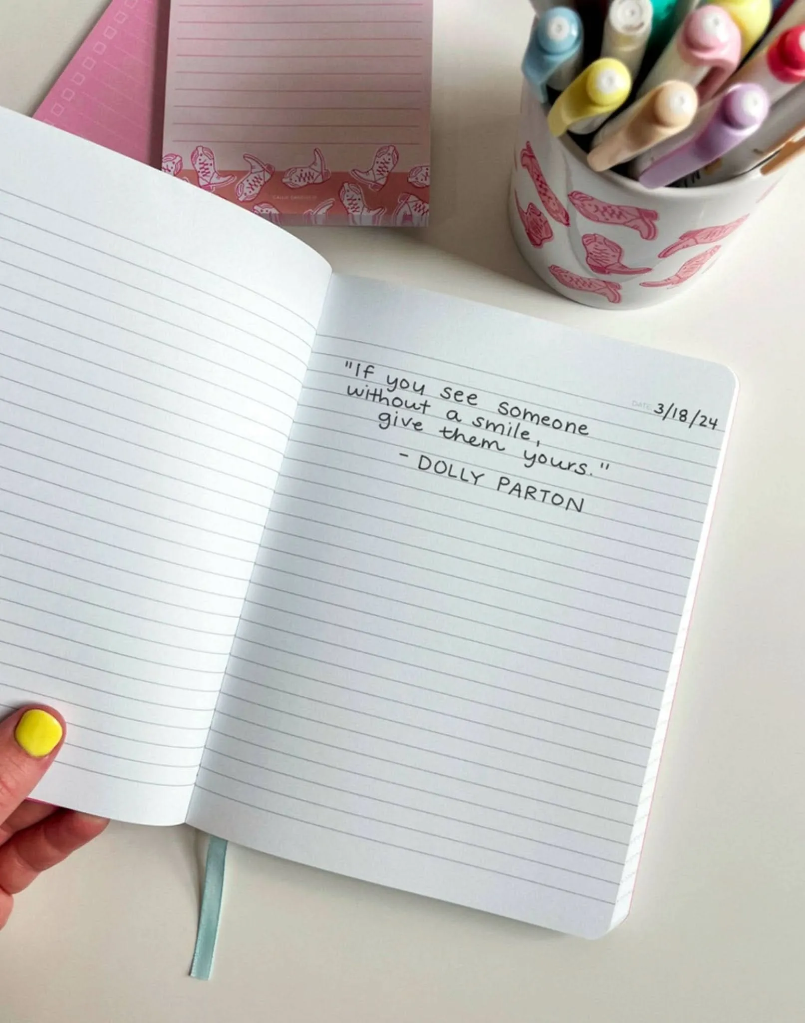 Western Cowgirl Boots Soft Flex Perfect Bound Journal